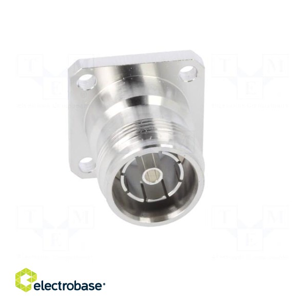 Connector: 4.3-10 | female | flange (2 holes),for panel mounting image 9