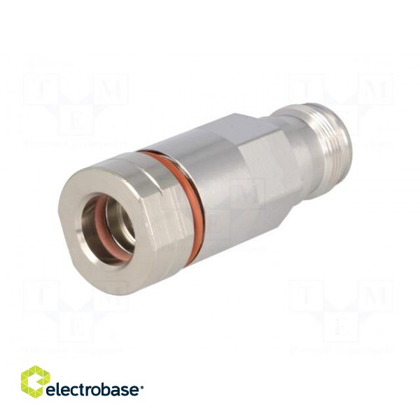 Connector: 4.3-10 | female | for cable | straight | plug | 50Ω | IP68 image 2