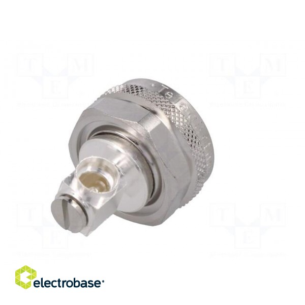 Connector: 4.3-10 | male | for cable | angled 90° | plug | 50Ω | IP67 paveikslėlis 6