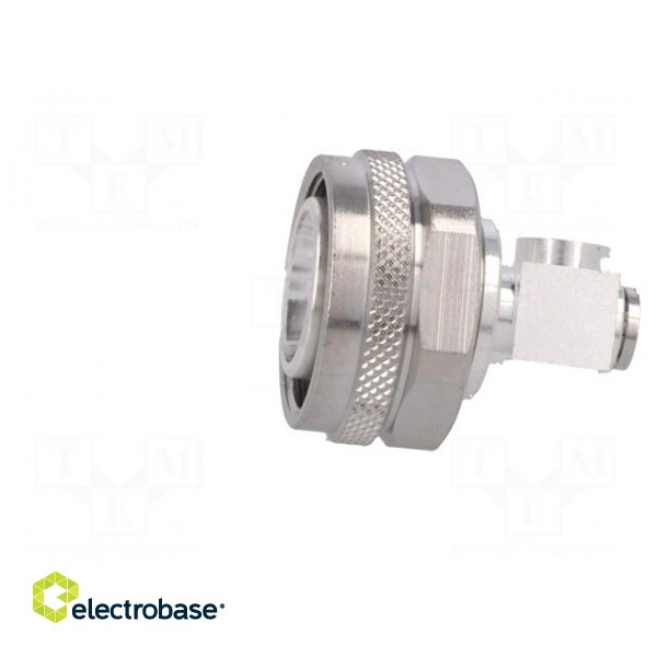 Connector: 4.3-10 | male | for cable | angled 90° | plug | 50Ω | IP67 фото 3