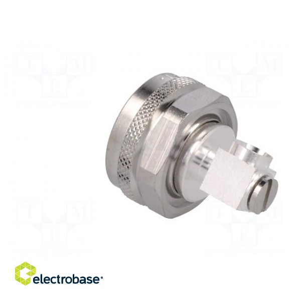Connector: 4.3-10 | male | for cable | angled 90° | plug | 50Ω | IP67 image 4