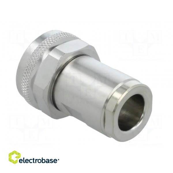Connector: 4.3-10 | male | for cable | straight | plug | 50Ω | IP67 | clamp image 4