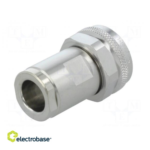 Connector: 4.3-10 | male | for cable | straight | plug | 50Ω | IP67 | clamp image 6