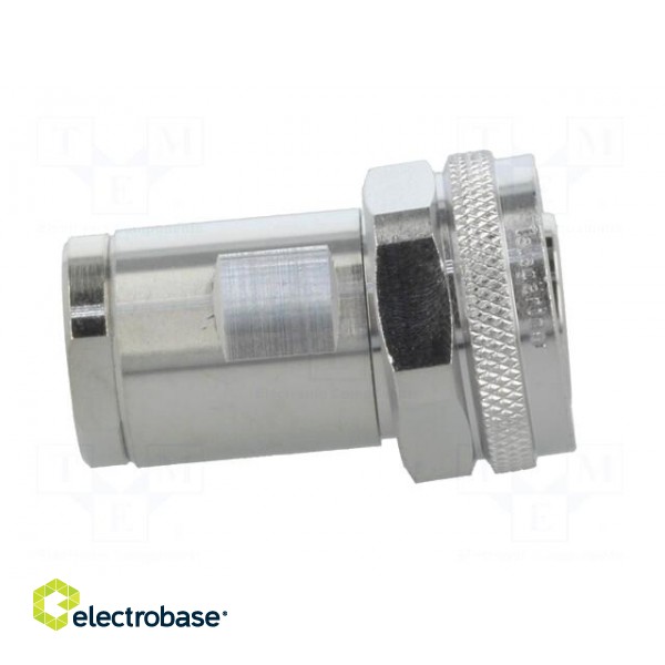 Connector: 4.3-10 | male | for cable | straight | plug | 50Ω | IP67 | clamp фото 7