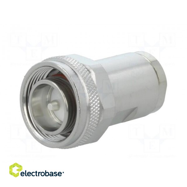 Connector: 4.3-10 | male | for cable | straight | plug | 50Ω | IP67 | clamp фото 2