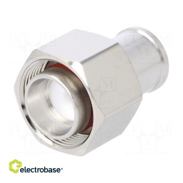 Connector: 4.3-10 | male | for cable | straight | plug | 50Ω | IP68 | 6GHz image 1