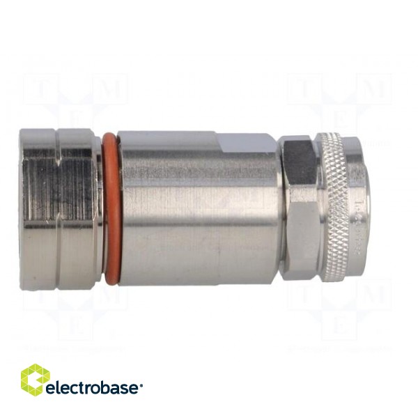 Connector: 4.3-10 | male | for cable | straight | plug | 50Ω | IP68 | clamp image 7