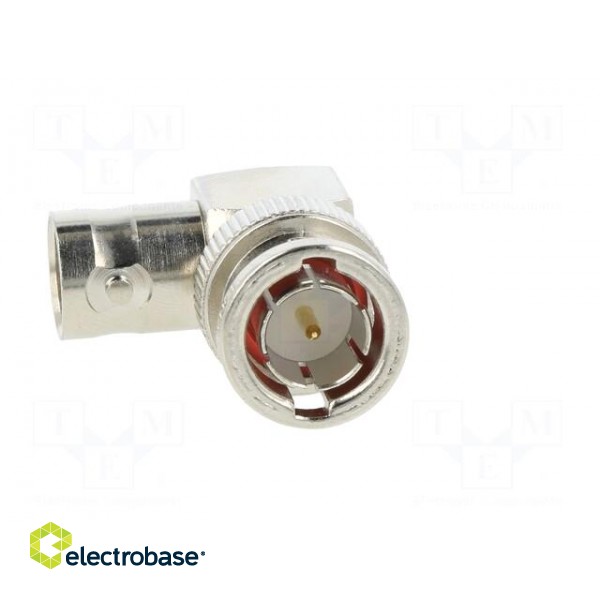 Coupler | BNC socket,BNC plug | angled 90° | 75Ω | POM image 10