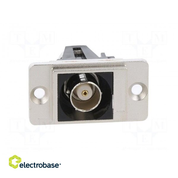 Coupler | BNC socket,both sides | 50Ω | silver | Mat: metal | DUALSLIM image 9