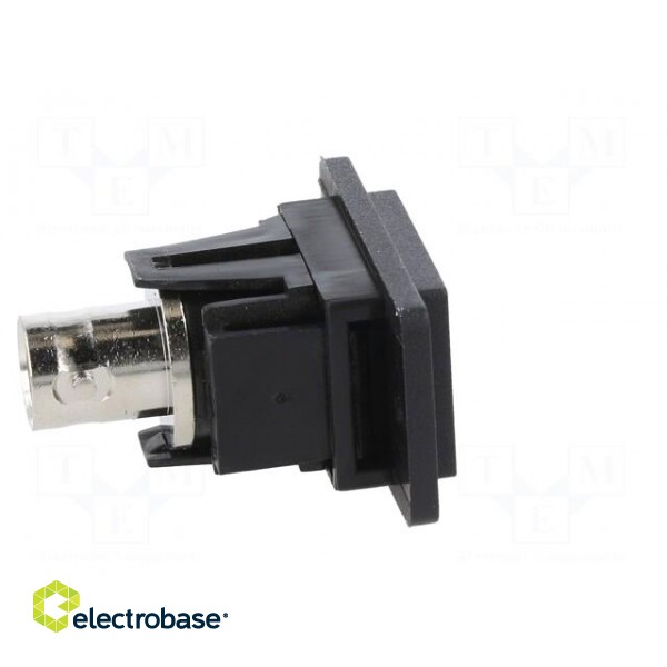 Coupler | BNC socket,both sides | 75Ω | silver | Mat: plastic | 29mm image 7