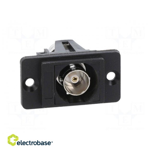 Coupler | BNC socket,both sides | 75Ω | silver | Mat: plastic | 29mm image 9