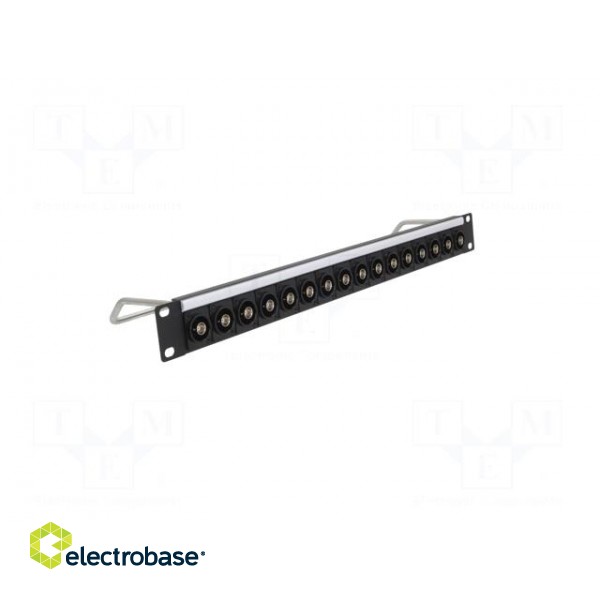 Coupler | patch panel | BNC socket,both sides | RACK | 75Ω | screw фото 8