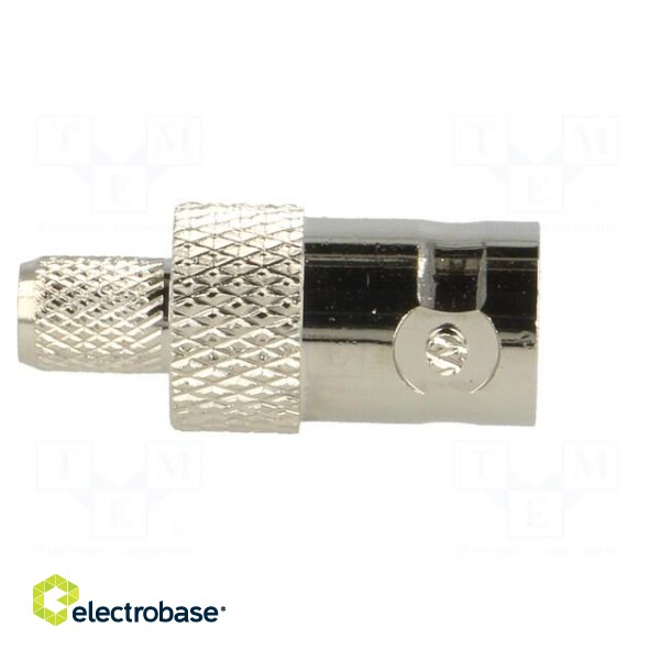 Plug | BNC | female | straight | 75Ω | RG59 | crimped | for cable image 7