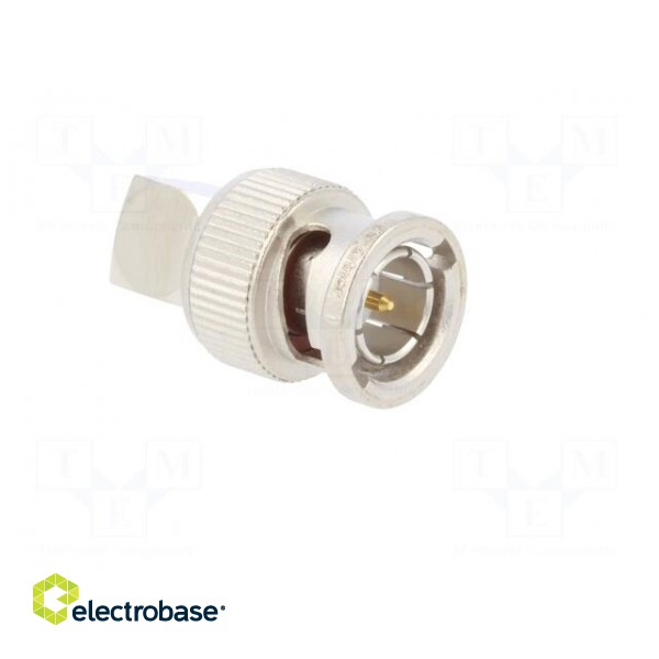 Plug | BNC | male | angled 90° | 75Ω | soldering,crimped | for cable image 8