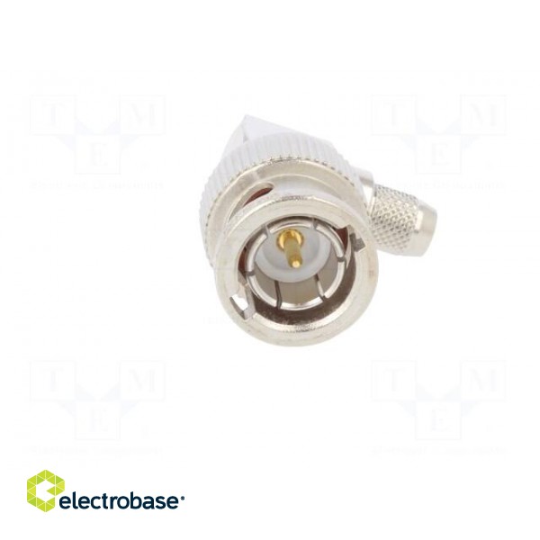 Plug | BNC | male | angled 90° | 75Ω | soldering,crimped | for cable image 9