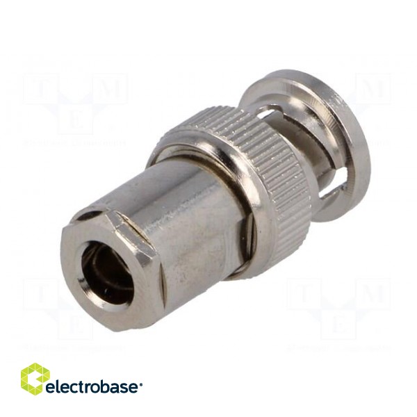 Plug | BNC | male | straight | 50Ω | RG58 | clamp,crimped | for cable image 6