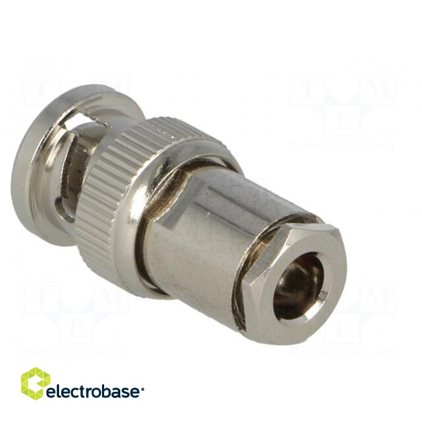 Plug | BNC | male | straight | 50Ω | RG58 | clamp,crimped | for cable image 4