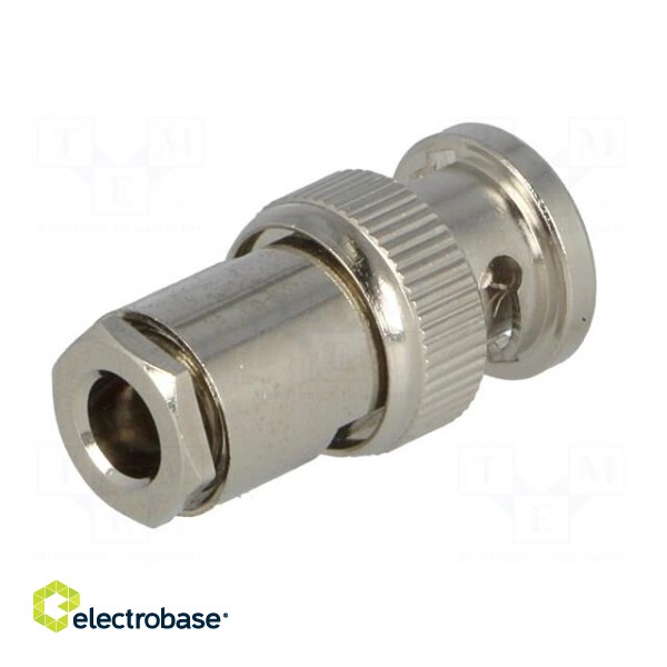 Plug | BNC | male | straight | 50Ω | RG58 | clamp,crimped | for cable фото 6