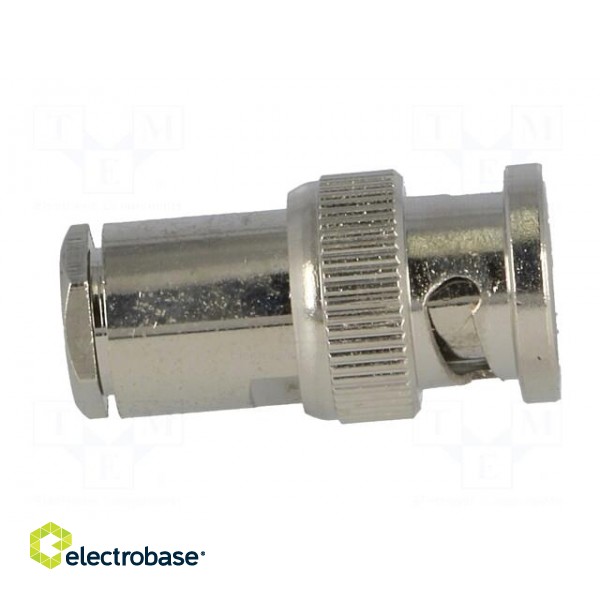 Plug | BNC | male | straight | 50Ω | RG58 | clamp,crimped | for cable фото 7