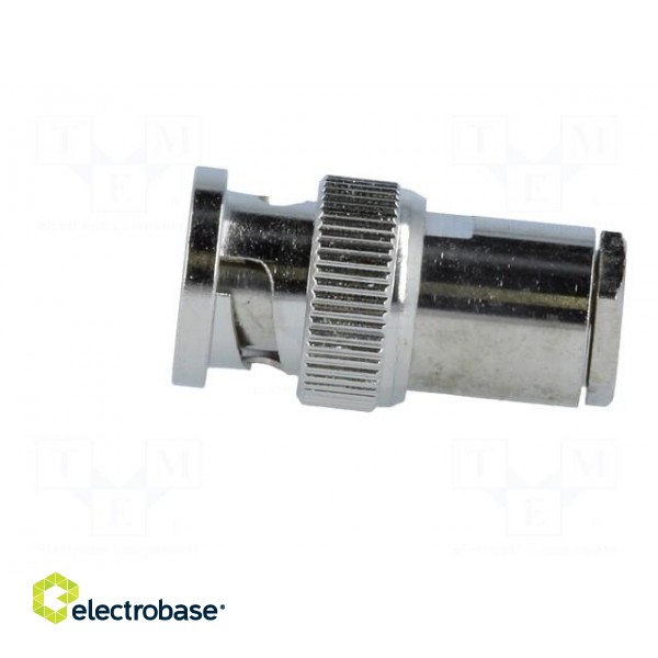 Plug | BNC | male | straight | 75Ω | RG59 | clamp,crimped | for cable фото 3