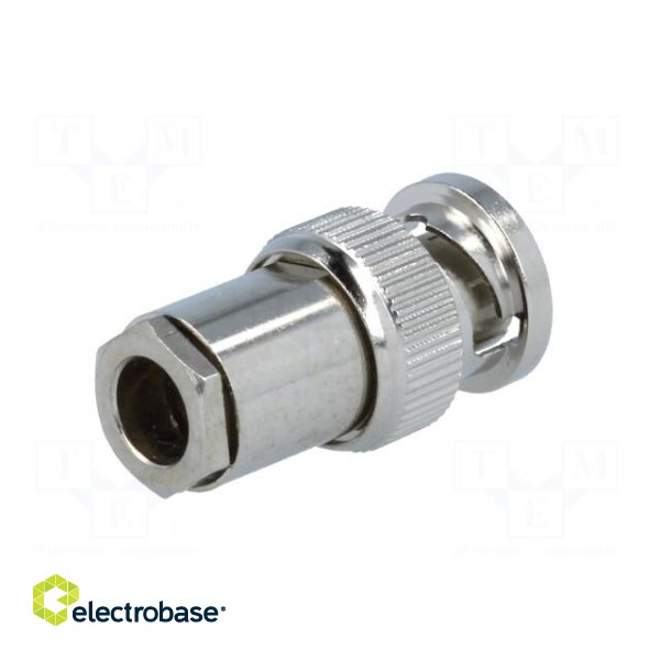 Plug | BNC | male | straight | 75Ω | RG59 | clamp,crimped | for cable image 6