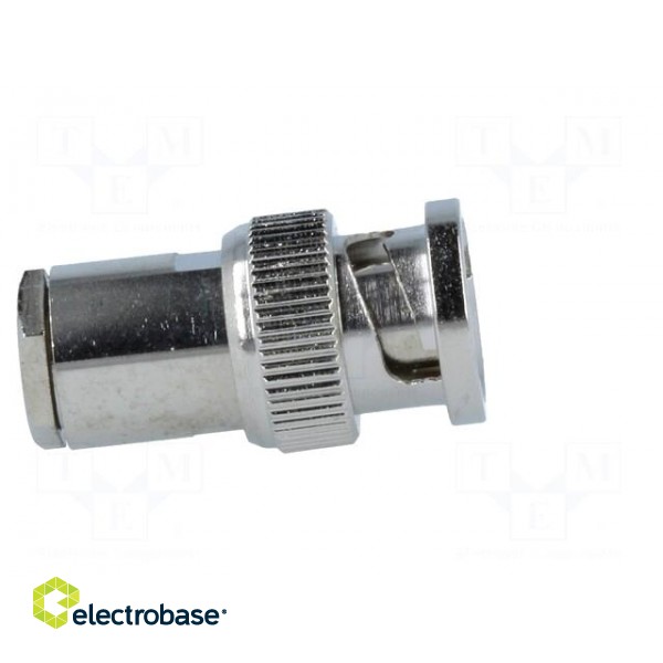 Plug | BNC | male | straight | 75Ω | RG59 | clamp,crimped | for cable фото 7