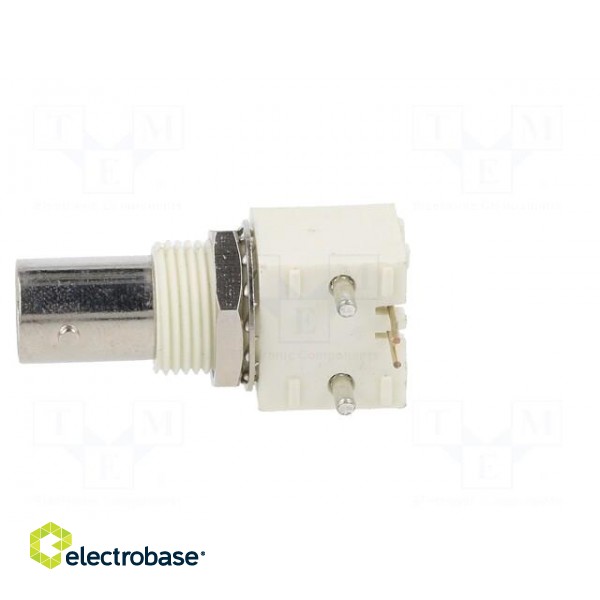 Socket | BNC | female | angled | 50Ω | THT | for panel mounting,on PCBs image 3