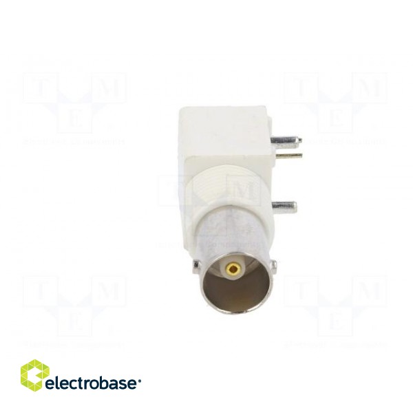 Socket | BNC | female | angled | 75Ω | THT | for panel mounting,on PCBs image 9