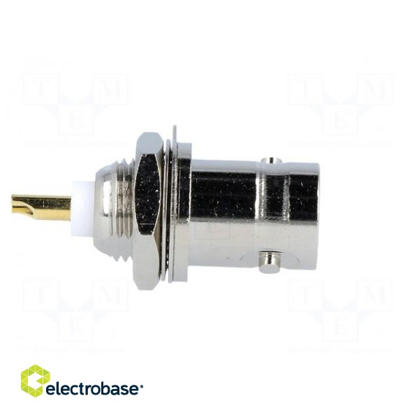 Socket | BNC | female | soldering | for panel mounting image 7