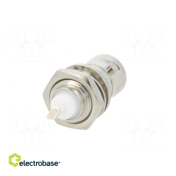 Socket | BNC | female | straight | 50Ω | soldering | PTFE | silver plated image 6