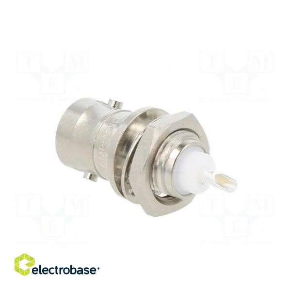 Socket | BNC | female | straight | 50Ω | soldering | PTFE | silver plated image 5