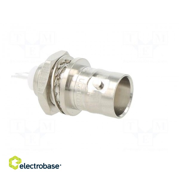 Socket | BNC | female | straight | 50Ω | soldering | PTFE | silver plated image 8