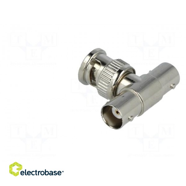 T adapter | BNC plug,BNC socket x2 | 50Ω image 4
