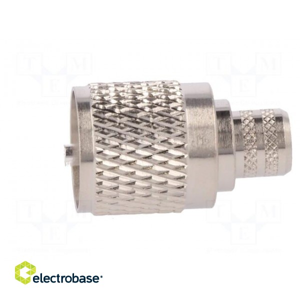 Plug | UHF (PL-259) | male | straight | KX13,RG214 | crimped | for cable image 3