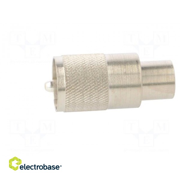 Plug | UHF (PL-259) | male | straight | RG213 | soldering,twist-on image 3