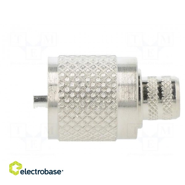Plug | UHF (PL-259) | male | straight | soldering,crimped | for cable фото 4