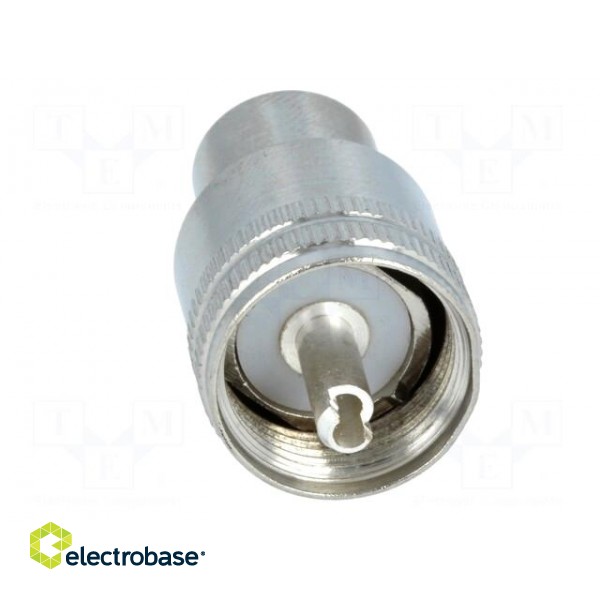 Plug | UHF (PL-259) | male | straight | twist-on | for cable | teflon image 9