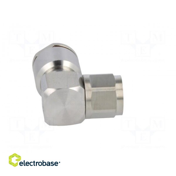 Plug | TNC | male | angled 90° | 50Ω | CNT-400 | clamp | for cable | CNT image 7