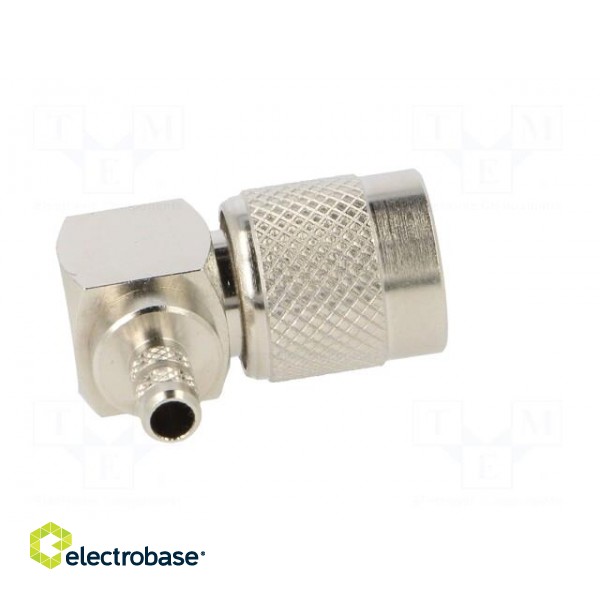 Plug | TNC | male | angled 90° | 50Ω | soldering,crimped | for cable | POM image 8
