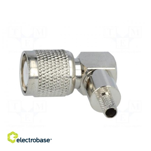 Plug | TNC | male | angled 90° | RG58 | crimped | for cable image 3