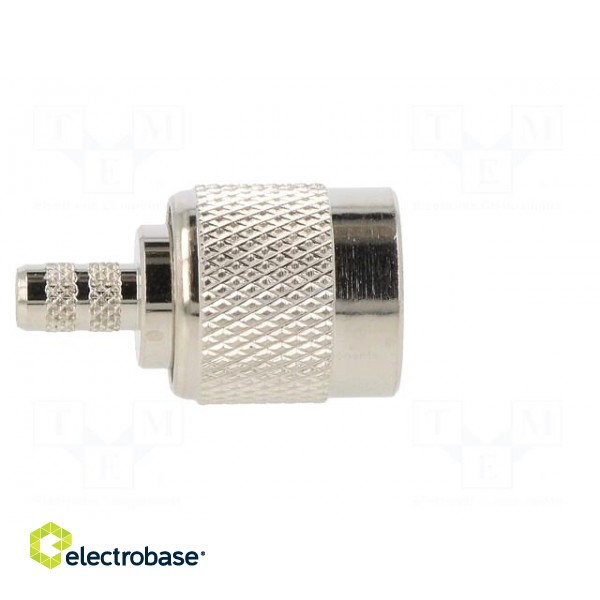 Plug | TNC | male | straight | 50Ω | crimped | for cable | PTFE | -40÷85°C image 8