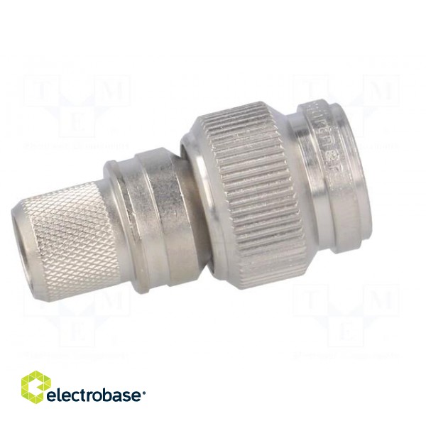 Plug | TNC | male | straight | 50Ω | RG213 | crimped | for cable | PTFE image 7
