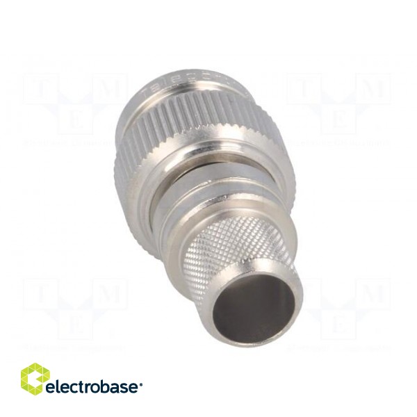 Plug | TNC | male | straight | 50Ω | RG213 | crimped | for cable | PTFE image 5