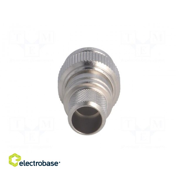 Plug | TNC | male | straight | 50Ω | RG214 | crimped | for cable | PTFE image 5
