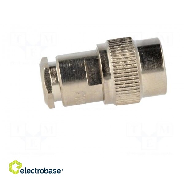 Plug | TNC | male | straight | 50Ω | RG58 | clamp | for cable | PTFE image 7