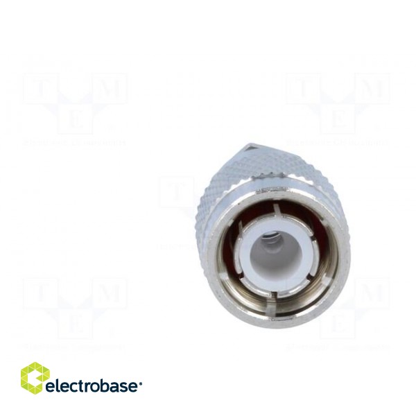 Plug | TNC | male | straight | 50Ω | soldering,clamp | for cable | POM image 9