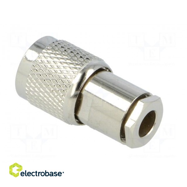 Plug | TNC | male | straight | RG58 | screw terminal | for cable image 4