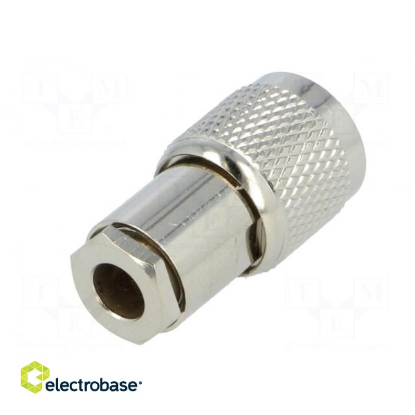 Plug | TNC | male | straight | RG58 | screw terminal | for cable image 6