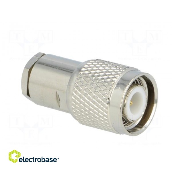 Plug | TNC | male | straight | RG58 | screw terminal | for cable image 8