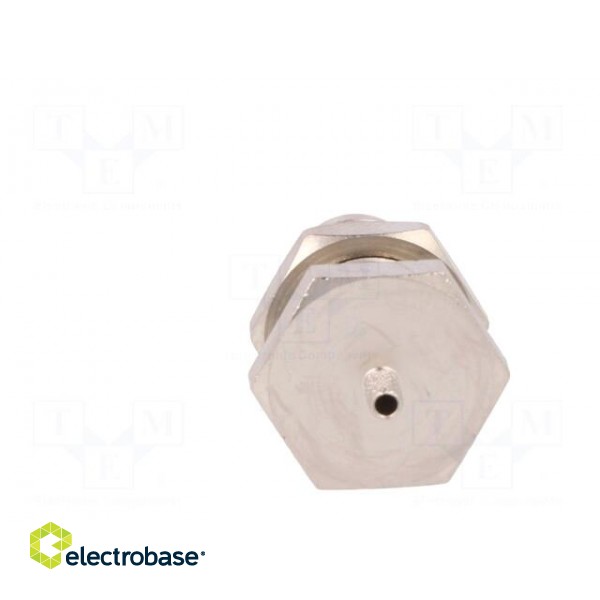 Socket | TNC | female | straight | 50Ω | crimped | PTFE | gold-plated image 5